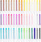 ZHBDMGK Sidewalk Chalk for Kids, 48 Colors Dustless Washable Toddlers Chalk with Plastics