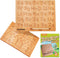 TanFans Wooden Alphabet Tracing Board, Montessori Educational Toy for Preschool, Fine Motor Skills Development Tool