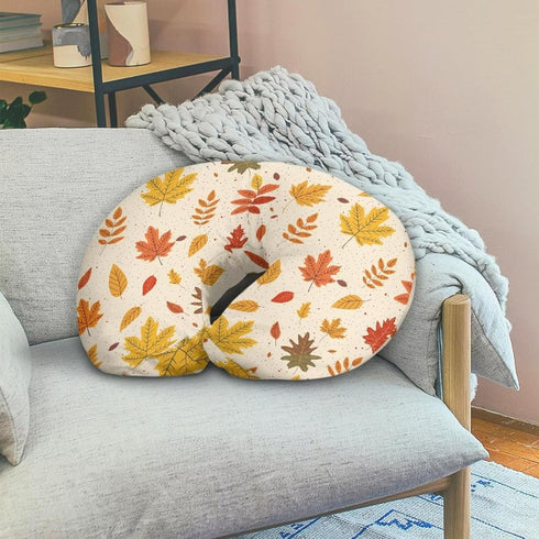 Goronwyfloyd Fall Leaves Breastfeeding Pillow Cover Baby Breastfeeding Slipcover Infant Newborn Nursery Bottle