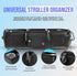 Cozee & Co. GT2 Double Stroller Organizer for Bob Duallie and Baby Jogger City Mini - Double Parent Stroller Caddy