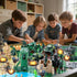oqotoy Playset 110-Piece Playset 3+ Army Men Toys Large Battle Army Men Action Figures with Realistic Vehicles (Tanks