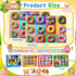Ciesa 4 Packs 100 4-6 6-8 8-10, 4-6 Piece Puzzles for Kids Ages Dogs Cats Cupcakes Donuts Educational Jigsaw Puzzles