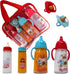 Baby Doll Bottles Playset with Magic Disappearing Milk & Juice, 6pc Doll Feeding Accessories