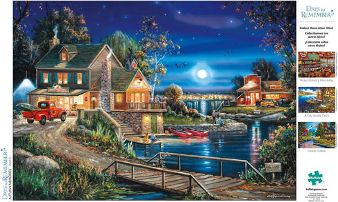Buffalo Games - Days to Remember - Autumn Memories - 500 Piece Jigsaw Puzzle for Adults, Finished Size 21.25 x 15.00