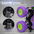 Monster Truck Toys, Friction Powered Toy Cars, Push and Go Vehicles for Kids, Best Christmas Birthday Gift 4-Pack