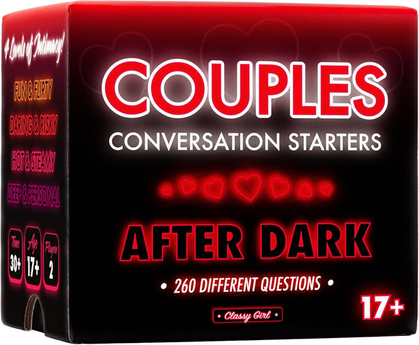 Couples Conversation Starter Card Game for Adults - 260 Spicy & Romantic