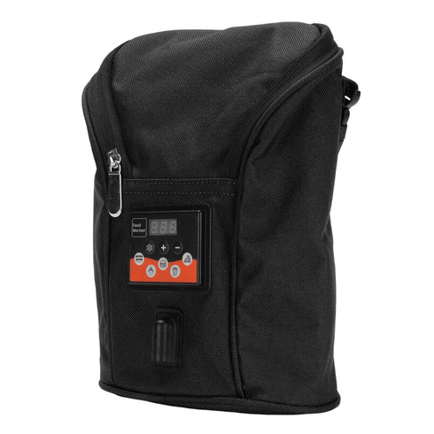 Zunate Baby Bottle Warmer Bag, Adjustable Temperature Cordless Insulated Milk Warmer for Breastmilk, Includes Storage