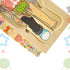 Kidzlane Boy Wooden My Body Puzzle, 29 Piece Boys Anatomy Puzzle for Kids Ages 3+