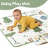 50" 50" Baby Play Mat, x Baby Floor mat, Thick Cushioning Padding Foam Playpen Mat for Babies and Toddlers to Play