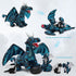 7 22" 4 2 Set MaoGoLan Giant Pcs Dragon Stuffed Animals - Dragon Plush Toy with Babies & Eggs in Mom's Belly, Soft