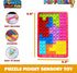 27pc Power Your Fun Pop Puzzle Popper Fidget Game - Jigsaw Puzzle Game Pop Push It Bubble Sensory Fidget Toys