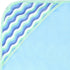 3-Pack 26x30 Inches Buttons & Stitches Boy's Blue Whale Hooded Baby Towels