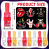 36 PCS Rock LED Finger Lights Music Party Favors Glow in the Dark Light Up Finger Lights Guitar Themed Toys Bulk