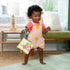 0+ Bright Starts Safari Buddies Soft Book, Crinkle Plush Pages with Lion, Monkey, Elephant & More, Baby's First Book