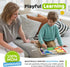 deMoca Busy Board for Toddlers, Montessori Wooden Activity Sensory Board, 10 Activities for Learning Fine Motor Skills
