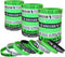 Oringaga 24 PCS Soccer Motivational Silicone Wristband Bracelet - Sports Prizes, Party Supplies, and Favors