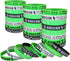 Oringaga 24 PCS Soccer Motivational Silicone Wristband Bracelet - Sports Prizes, Party Supplies, and Favors