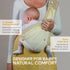 BabieBoo 8-30 lbs, Baby Sling Carrier Newborn Nursing, Toddler Carrier with Safety Buckle, Knob Tech Baby Closer