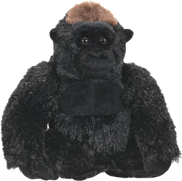 Wild Republic Silverback Gorilla Plush, Stuffed Animal, Plush Toy, Gifts for Kids,