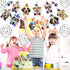 Koogel Paw Print Balloons - 100 PCS 12 Inch Dog Balloons for Birthday Party Decoration