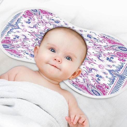 YETTASBIN Mandala Muslin Baby Burp Cloth, Super Soft Absorbent Cotton Burp Rag Baby Bibs Feeding Cloth for Newborn Boys