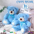 Jenaai 16 Pieces Stuffed Animals, 13.8 Inch Plush Bears with Bow for Baby Shower Wedding Christmas Birthday Favors