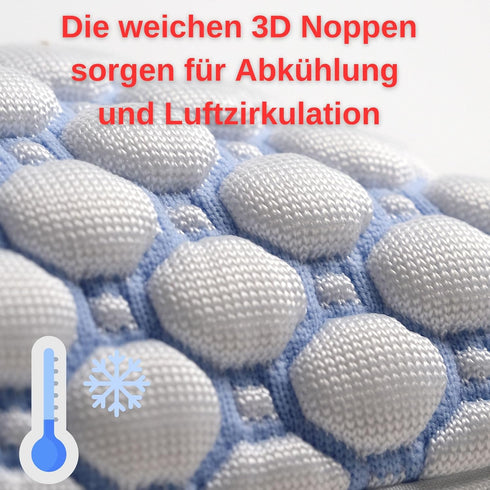 70x140 cm 3D Cooling Baby Crib Mattress Protector Oeko-TEX Certified, Breathable Knit, Ultra Soft, Washable, Elastic