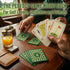 USA(Pack 1) Golf Playing Cards Hand-Illustrated Vintage Golf Deck | Golf-Themed Poker & Blackjack Cards | Premium Gift