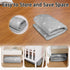 50x50 Baby Play Mat, Playpen Mat, Thick Soft Foam Playmats for Baby, Foldable and Washable Crawling Mat for Floor (Gray