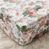 Brandream Fitted Crib Sheets for Girls 100% Organic Cotton French Country Rose