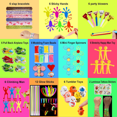 160 Pack, 8-12 4-8 pcs Fidget Toys Party Favors For Kids Mini Autism Sensory Toy Goodie Bag Pinata Stuffers Treasure