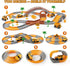 230+ Set 3 4 5 6 7 Playset Magickidz PCS Construction Tracks Toy for Kids - DIY Engineering Building with Excavator