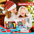 52PCS 3 4 5 6 maysida Toy Cash Register for Kids with Sound Music/Scanner/Microphone/Credit Card/Play Money, Pretend