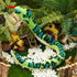 Houwsbaby 40'' Green Realistic Light Up Snake Stuffed Animal, Glowing Plush Toy for Practical Jokes, Kids Christmas Gift