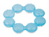1 Count Nuby IcyBite Soother Ring Teether, Colors May Vary