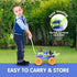 Set Liberty Imports Pull Along Garden Wagon and Gardening Tools Toy Play for Toddlers, Kids with Outdoor Tools, Plant