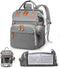CESAILT Diaper Bag Backpack with Changing Station, Multifunction Travel Baby Bag, Waterproof Baby