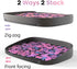 Set 6 1500 Puzzlup Puzzle Sorting Trays - of - Up to Pieces - Unique Stackable Jigsaw Trays with Box Display Design