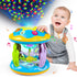 Baby Toys 6 to 12 Months, 4 in 1 Musical Rotating Projector, Light Up Infant Learning Toy for Toddlers