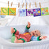 JOYIN 12 Pcs Nontoxic Bath Books - Soft Crinkly Waterproof Cloth Books for Infant, Newborn, Toddlers, Birthday Gifts