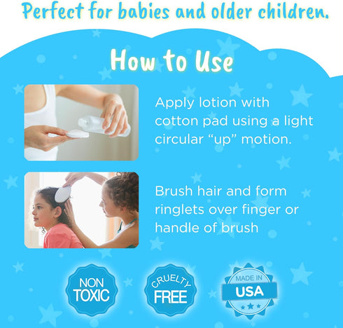 2 Oz (Pack 6) Clubman Pinaud Baby Hair Lotion, Gentle Formula, Fl