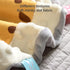 TUMAMA Baby Security Blanket Lovey, Soft Fleece Velvet Minky Dot Blanket with Stuffed Animal & Teething Rings