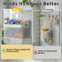 2 Pack GloTika Mesh Baby Bath Toy Storage, Large Capacity and Quick Drying Baby Toy Storage for Bath, Multi-use Net