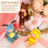 Hanaive 4 Pcs 4 Inch Mini Baby Dolls with Animal Clothes, Cute Tiny Babies Gifts for Kids Birthday (Cute Style)