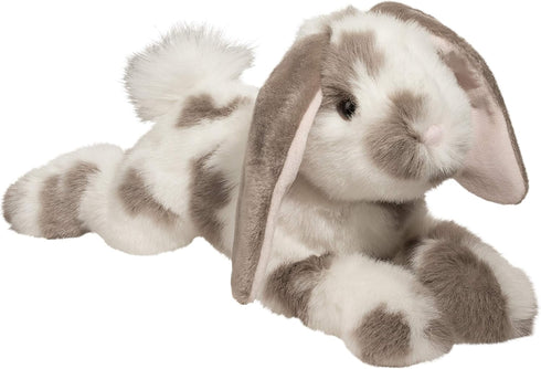 Douglas Ramsey Gray Spotted Bunny Rabbit Plush Stuffed Animal Toy