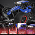 1/16 20 2WD 6-12 Scale Remote Control Monster Truck, + km/h Outdoor Off Road Hobby RC Truck With LED light