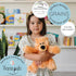 Cozy Bear Hugs - Microwavable & Weighted Plush Stuffed Animal - Heated Plushie for Warmth - Cute, Soft, Toy for Adults