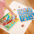 Battat- Wooden Number & Shapes Puzzle- Puzzle n' Learn- Educational Toy for Kids- 2 Years +