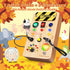 1-6 TINTECUSA Busy Board Montessori Toys for Toddler, Wooden Sensory Board Switch Toy with Color-Changing LED Light Up