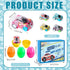 36pcs Easter Pull Back Cars with Easter Eggs, Mini Race Cars for Kids Easter Basket Stuffers and Party Favors